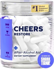 Supplement with DHM + L-Cysteine | Feel Better After Drinking & Support Your Liver | 12 Doses | Dihydromyricetin, Cysteine, Prickly Pear, B-Vitam