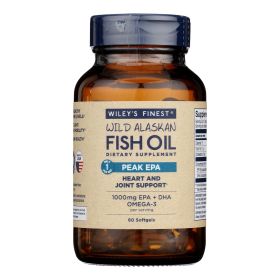 Wiley's Finest - Fish Oil Peak Epa - 1 Each-60 Sgel